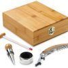Set de accesorios caja madera
